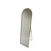 Decorative Arched Gold Full Length Mirror 40 x 140 cm | Fast UK Delivery
